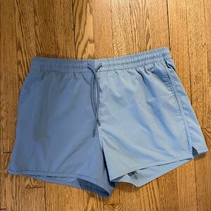 Abercrombie & Fitch Sky Blue Swim Trunks